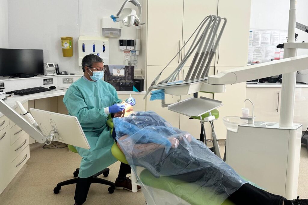 Laser gum disease treatment dentist