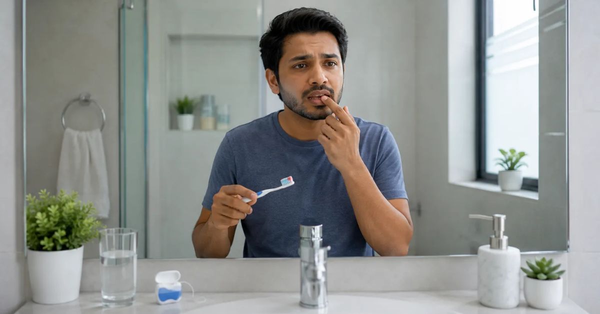 bleeding gums when brushing teeth